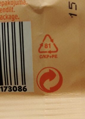 Avižų košė su persikais - Recycling instructions and/or packaging information - en